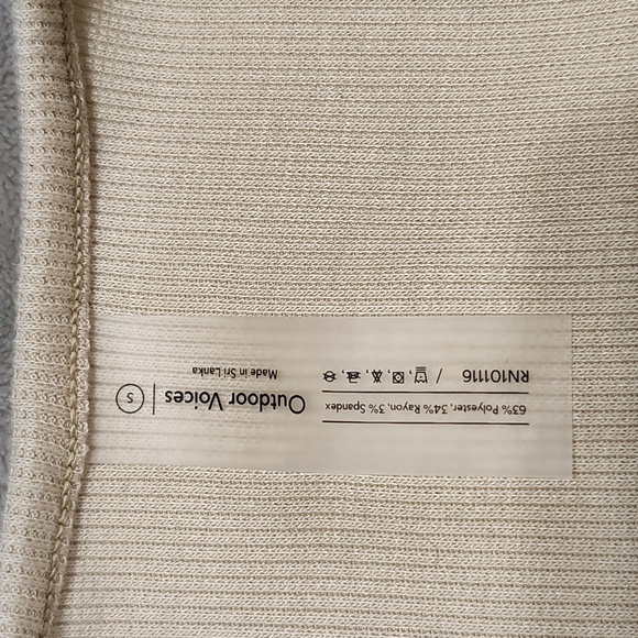 Outdoor Voices ribbed long sleeve top - Picture 7 of 7